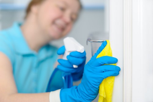 Professional after builders cleaning in a Kennington home