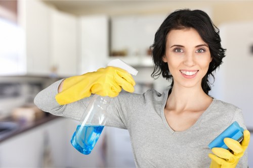 Professional Kennington cleaning service focusing on careful surface cleaning